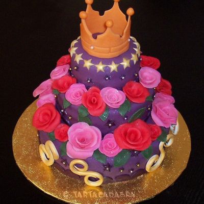 Full Of Roses, Sparkles And On Top A Crown....