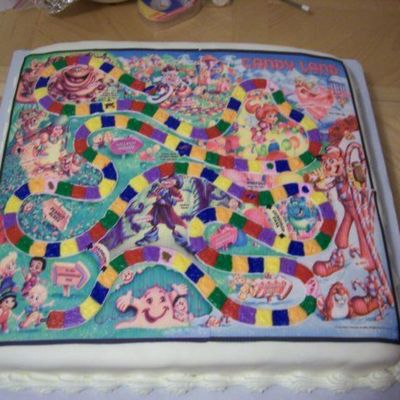 Candyland Birthday Cake