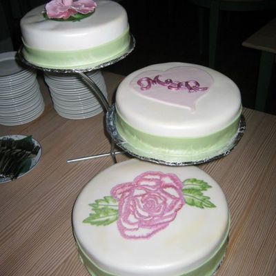 First Time Wedding Cake