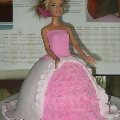 Barbie - My First Cake From Af Tiffin-Tin