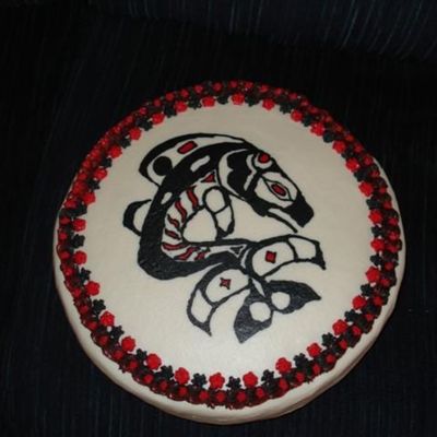 Tattoo Replica On Birthday Cake