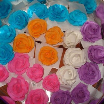 1St Royal Icing Roses