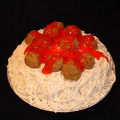 My 2Nd Spaghetti Cake