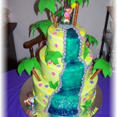 Dora Birthday Cake