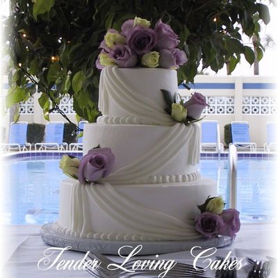 Fondant Drapes Wedding