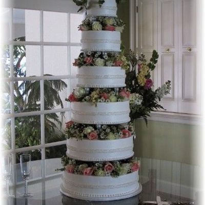 Buttercream Iced With Fondant Accent