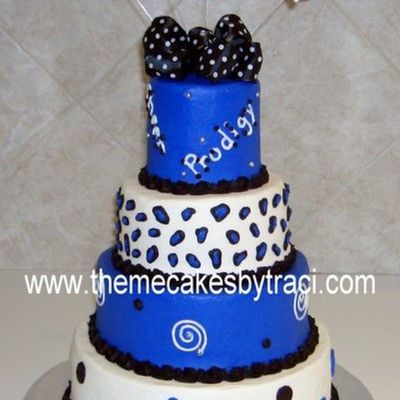 Prodigy (Cheerleading) Birthday Cake