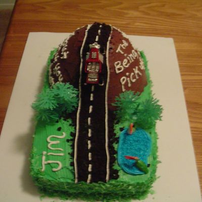 Over The Hill Cake