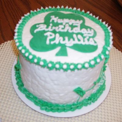 Shamrock Cake