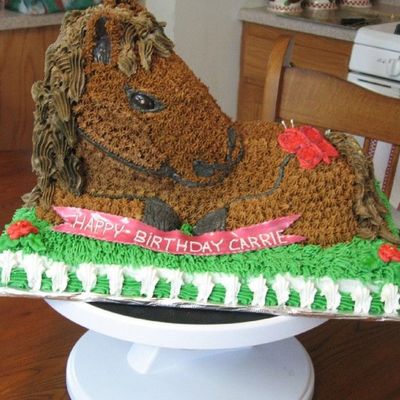 3D Horse Cake