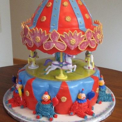 Carousel Cake