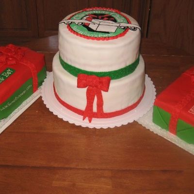 Operation Christmas Child Cake