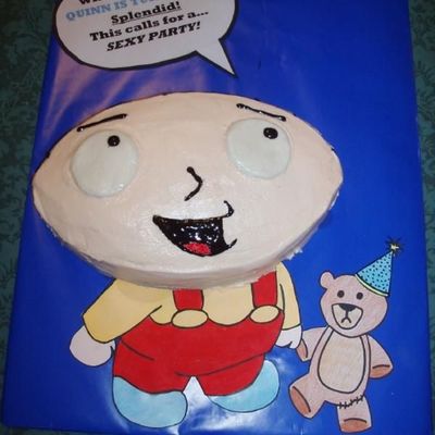 Stewie 12Th B-Day Cake!