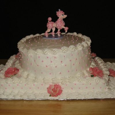 Poodle Cake