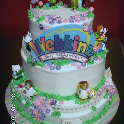 Webkinz Cake