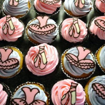 Ballerina Cupcakes