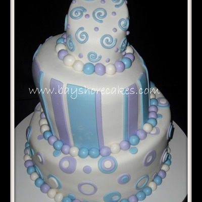 Whimsical Wedding Cake