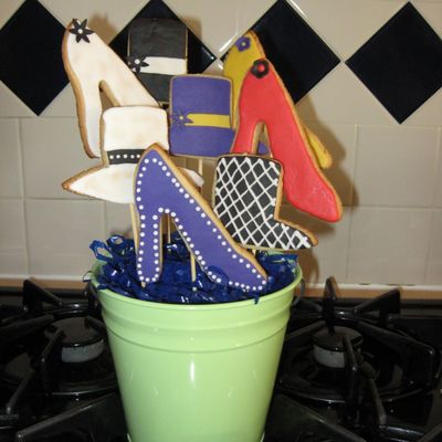Shoes And Hat Cookies