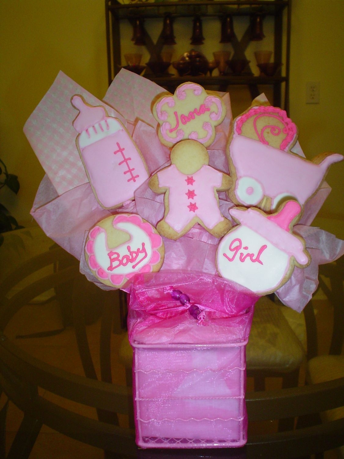 Cookie Bouquet Centerpiece