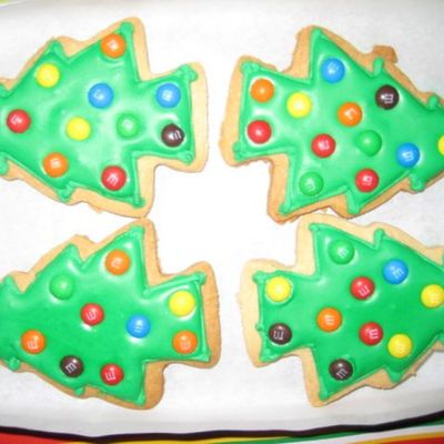 Christmas Tree Cookie