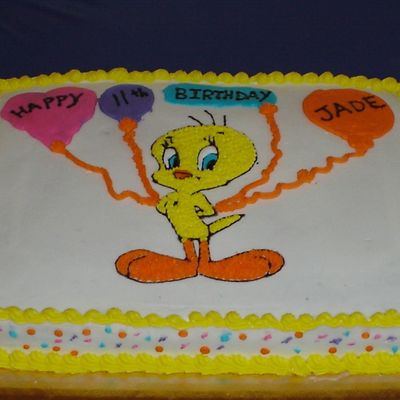 Tweety Cake