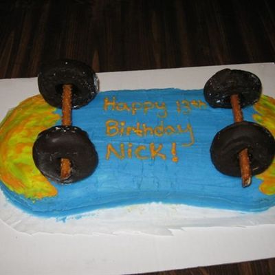 Skateboard Made For My Husband's Little Brother!