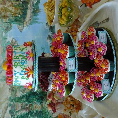 Pink And Orange Flowers