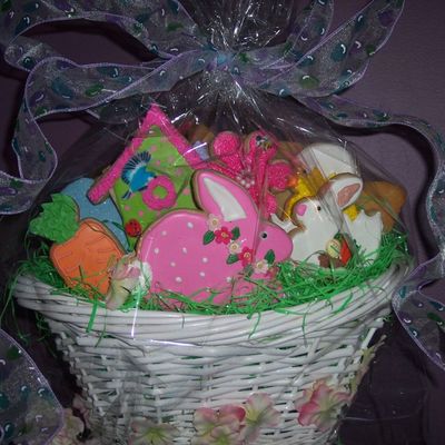 Spring Basket For Silent Auction