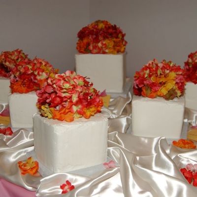 Block Wedding Cake