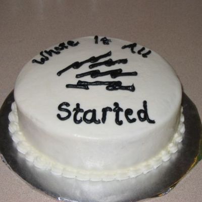 This Is The First Of The 3 Retirement Cakes