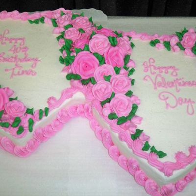 Hearts And Pink Roses