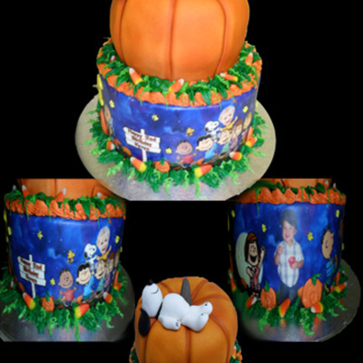 Charlie Brown And The Pumpkin Patch