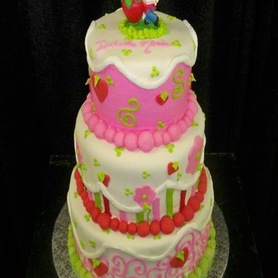 Strawberry Shortcake Tiered