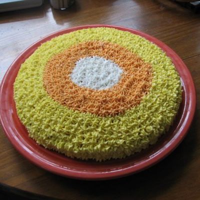 Candy Corn Cake