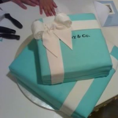 Tiffany & Co. Cake