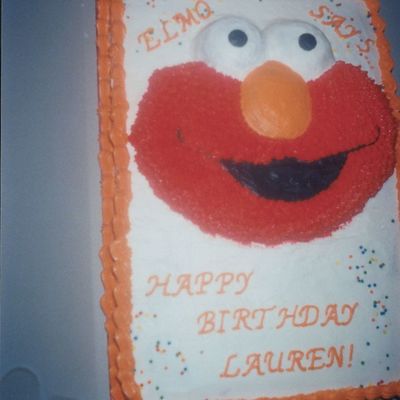 Elmo Cake