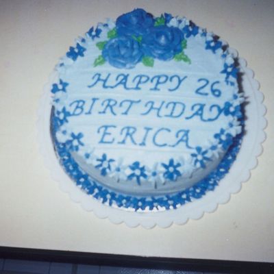 Blue/blue-Violet Cake