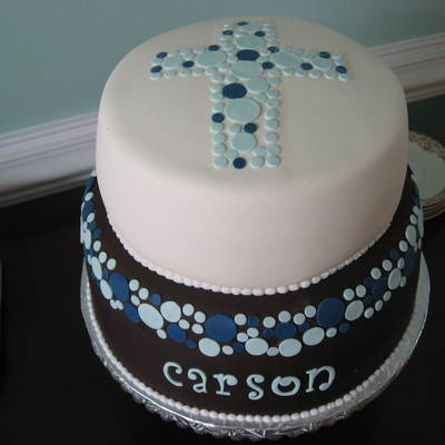 My Son's Baptism Cake
