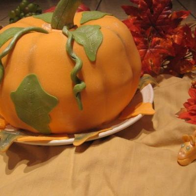 My First Pumpkin Cake