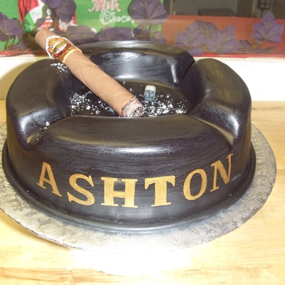 Cigar And Ashtray