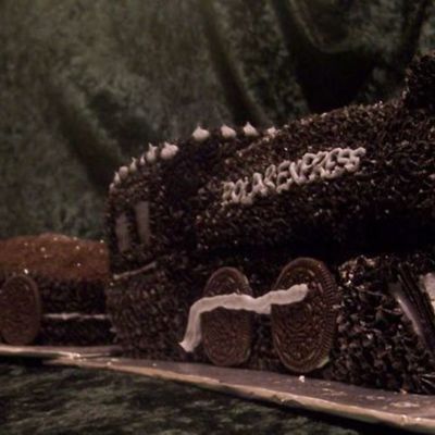 Polar Express Cake