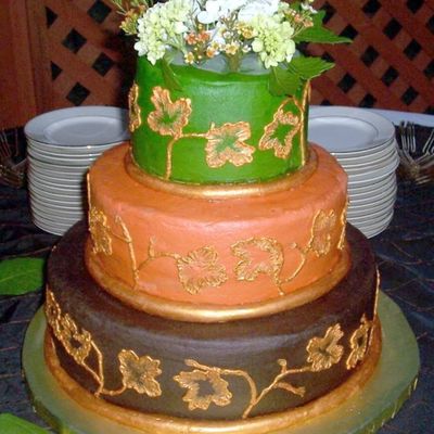 Fall Wedding Cake