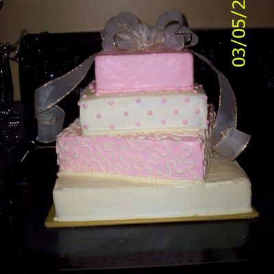 Bridal Shower Present Cake