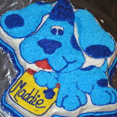 Blue Dog Cake
