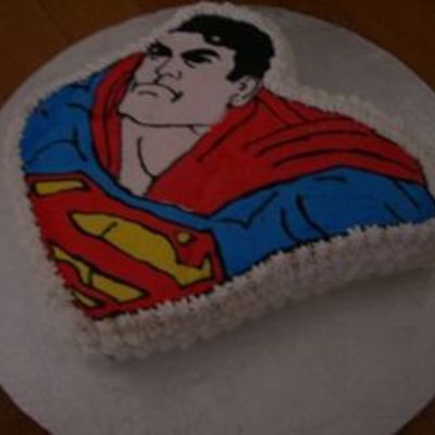 Superman Cake