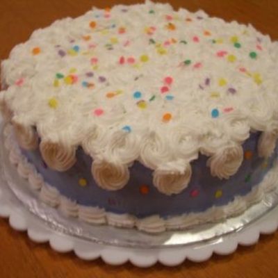 Buttercream Rosette Cake