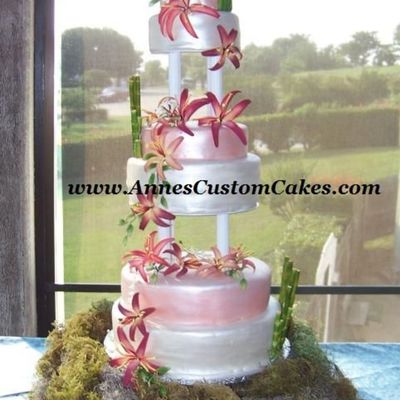 Six Tier Wedding Cake