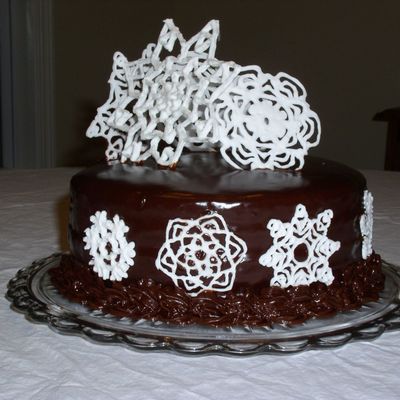 Snowflake Cake