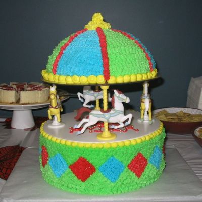 Carousel Cake