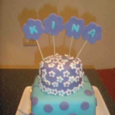 Purple And Turquoise